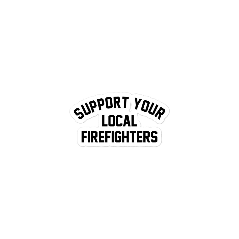 SYL Firefighter Sticker