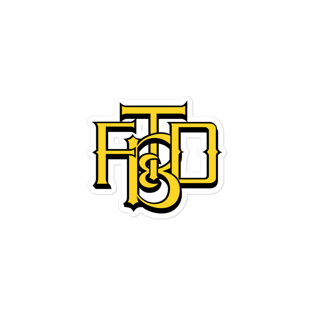 TBFD Scramble Sticker